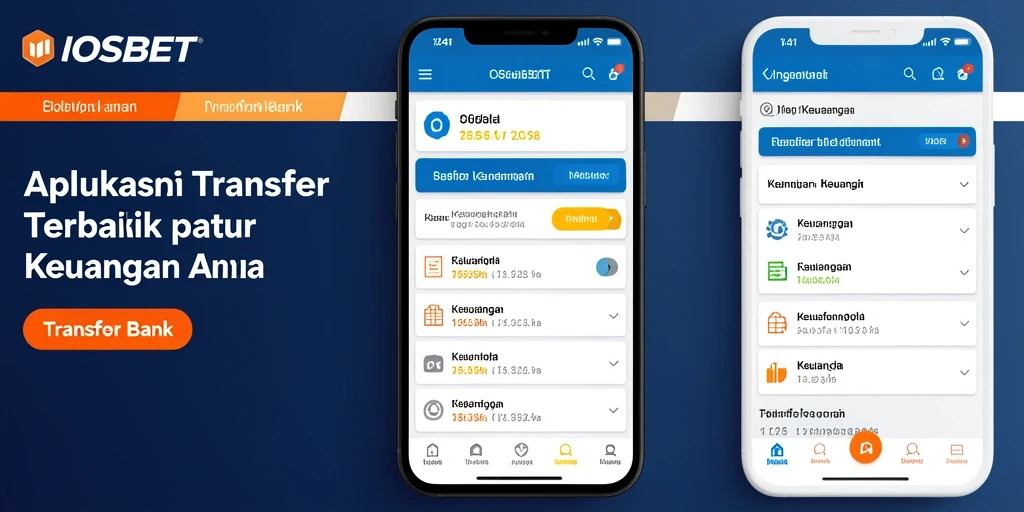 Tampilan antarmuka aplikasi IOSBET yang intuitif dan mudah digunakan.