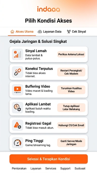 Tampilan link alternatif indaaa